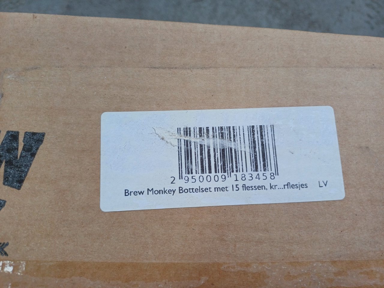 Bottle set van Brew Monkey