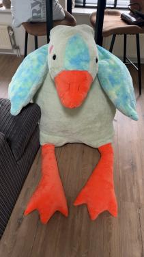 Mega grote gans knuffel  2 meter