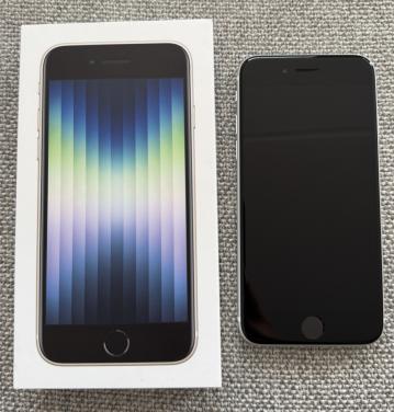 IPhone SE 2022 | 64GB | Starlight | Krasvrij | Doos