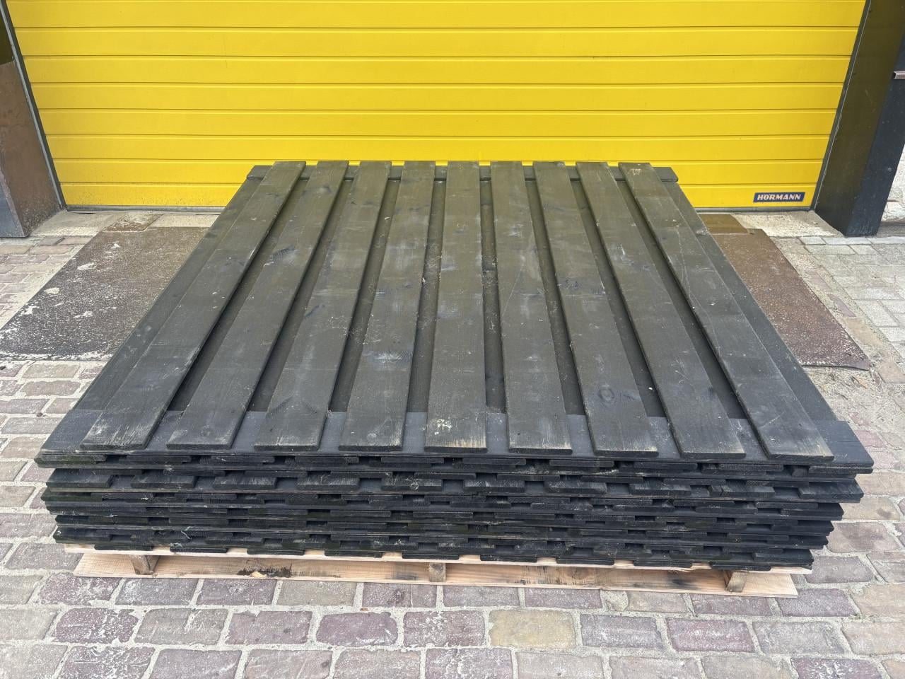 7 stuks schutting schermen