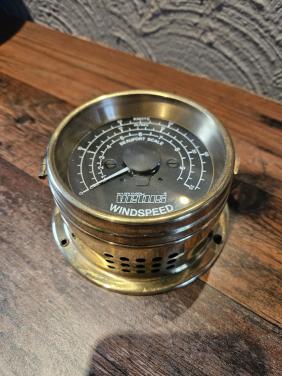 Vetus Scheeps Windsnelheidsmeter - Made in Holland