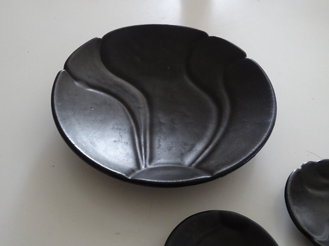 Platelen Schaaltjes Zwart plateel