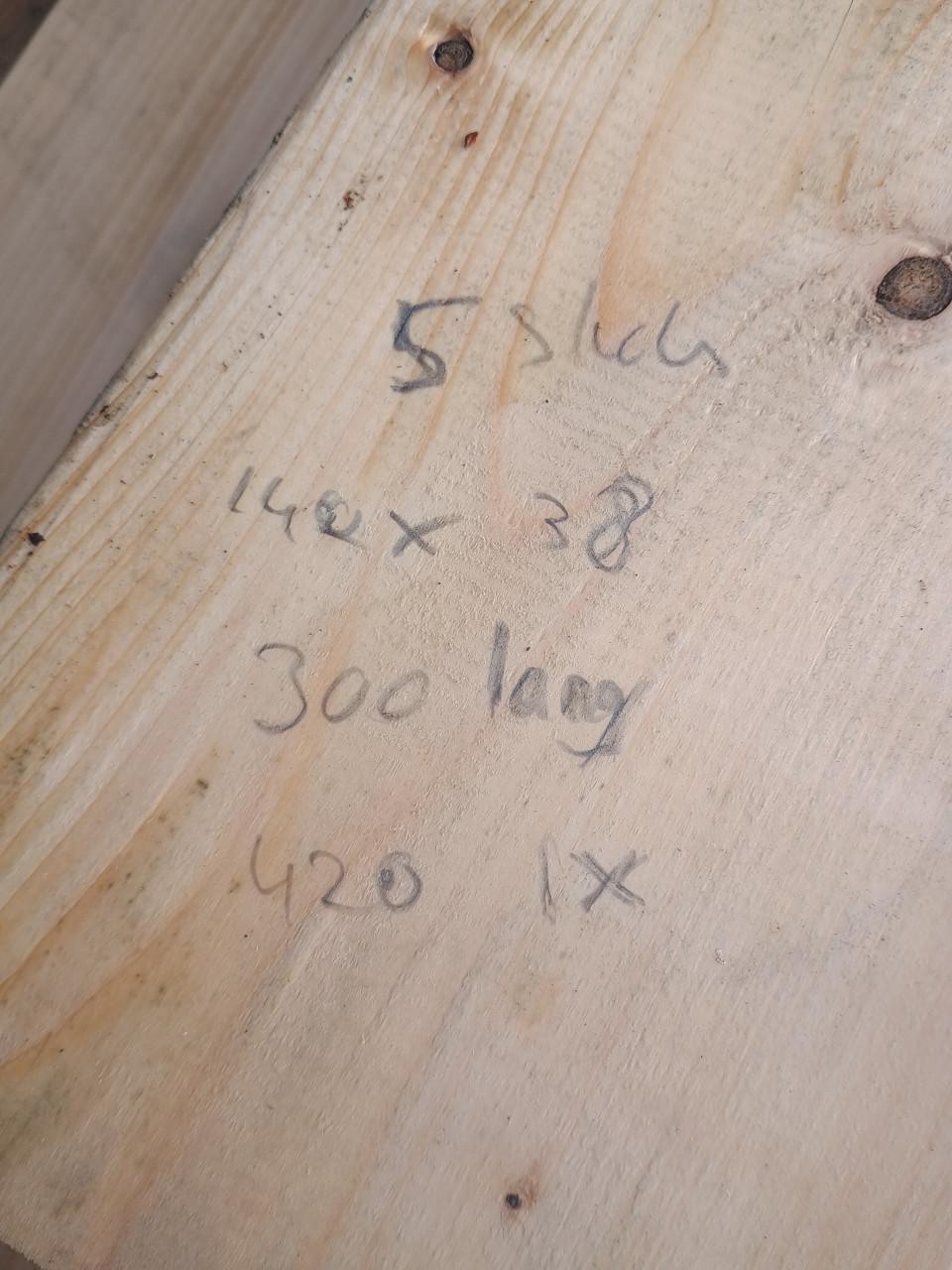 6 stuks sls 140 x38 5 x 300 en 1 stuk x 420