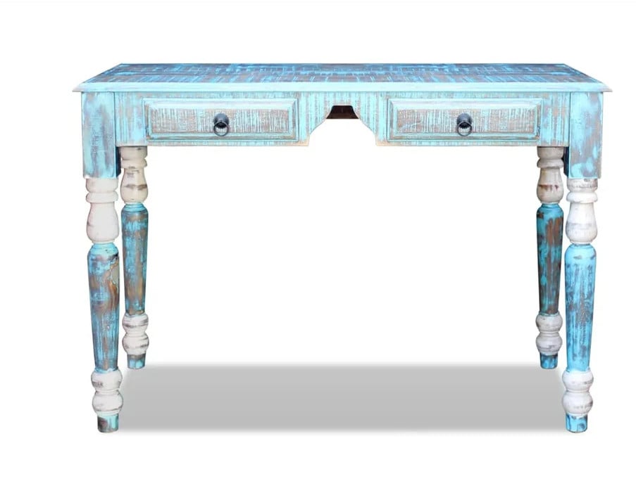 Houten bureau  gerecycled