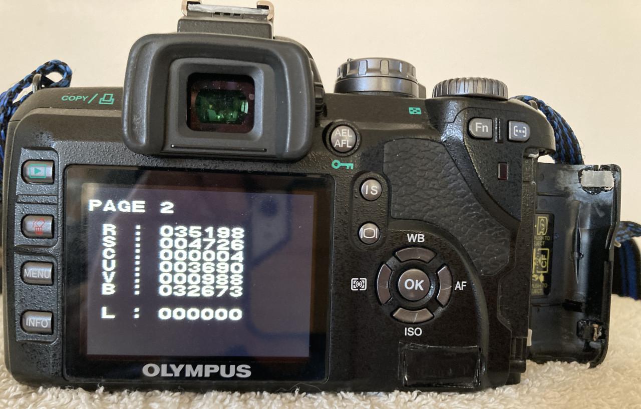 Olympus E-510 met toebehoren