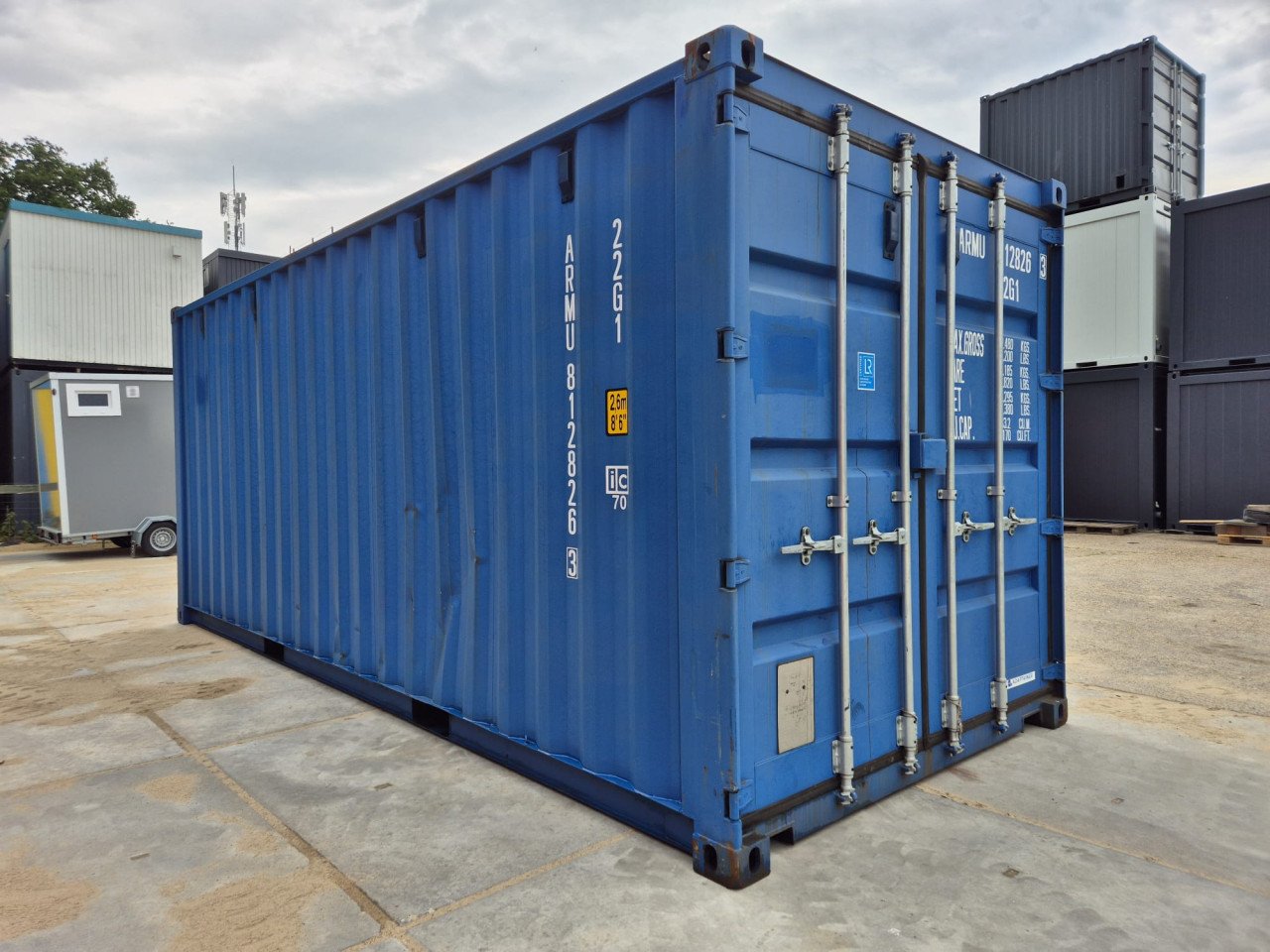 Geïsoleerde 20ft opslagcontainer / bouwcontainer / container