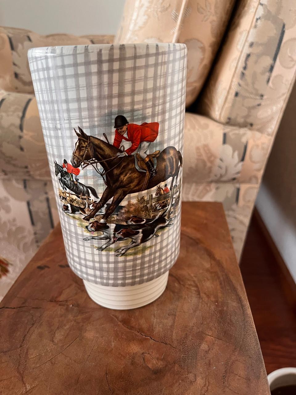 Vaas paarden vintage