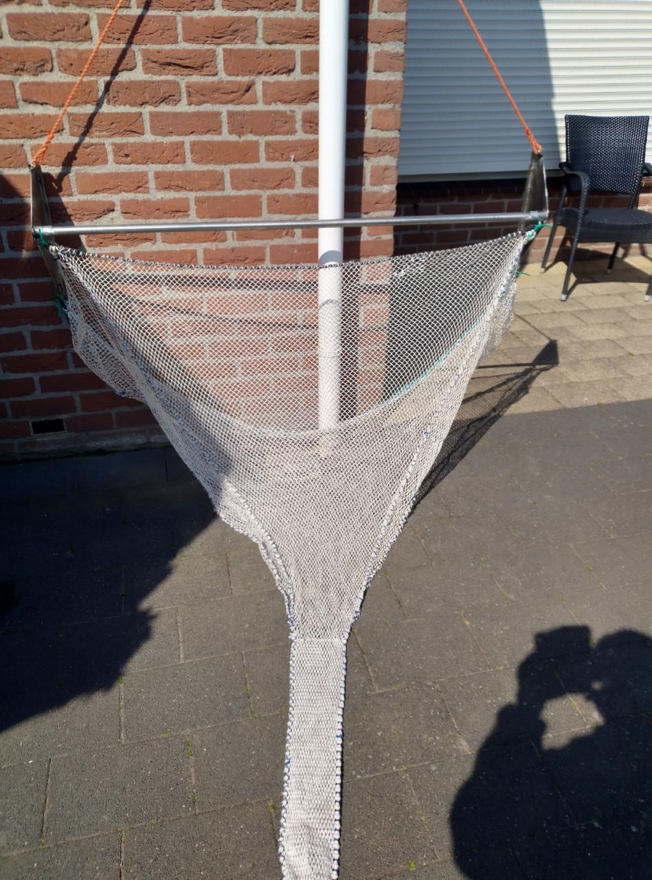 Te koop garnalen/vis/aasnet