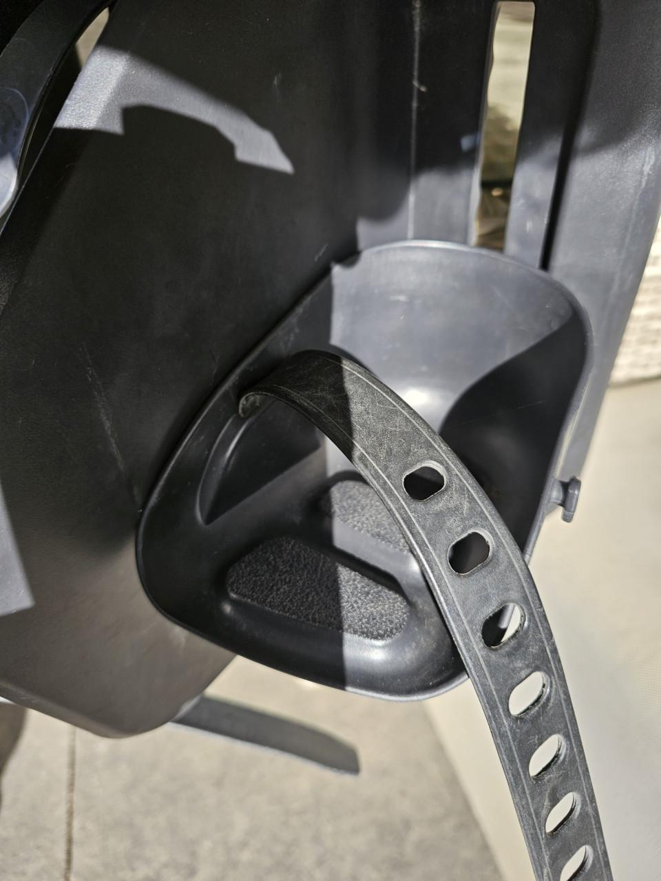 Zo goed als nieuw YEPP fietsstoeltje achter.