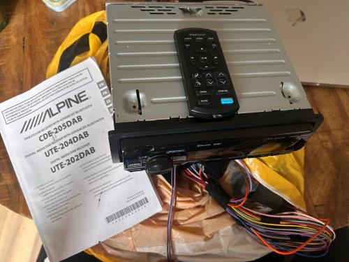 Alpine autoradio