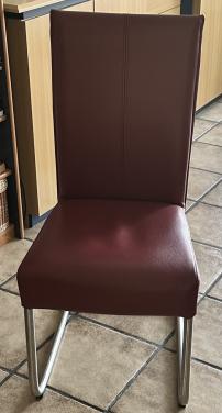 Set van 4 Eetkamerstoelen Zo Goed Als Nieuw.
