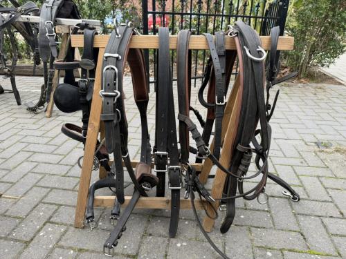 2x enkelspan ponytuig + enkel en tweespan paardentuig