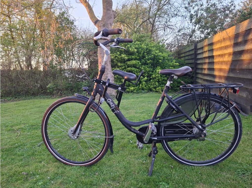 Gazelle Bloom moederfiets 53" - extra zitje voor (TEAB)