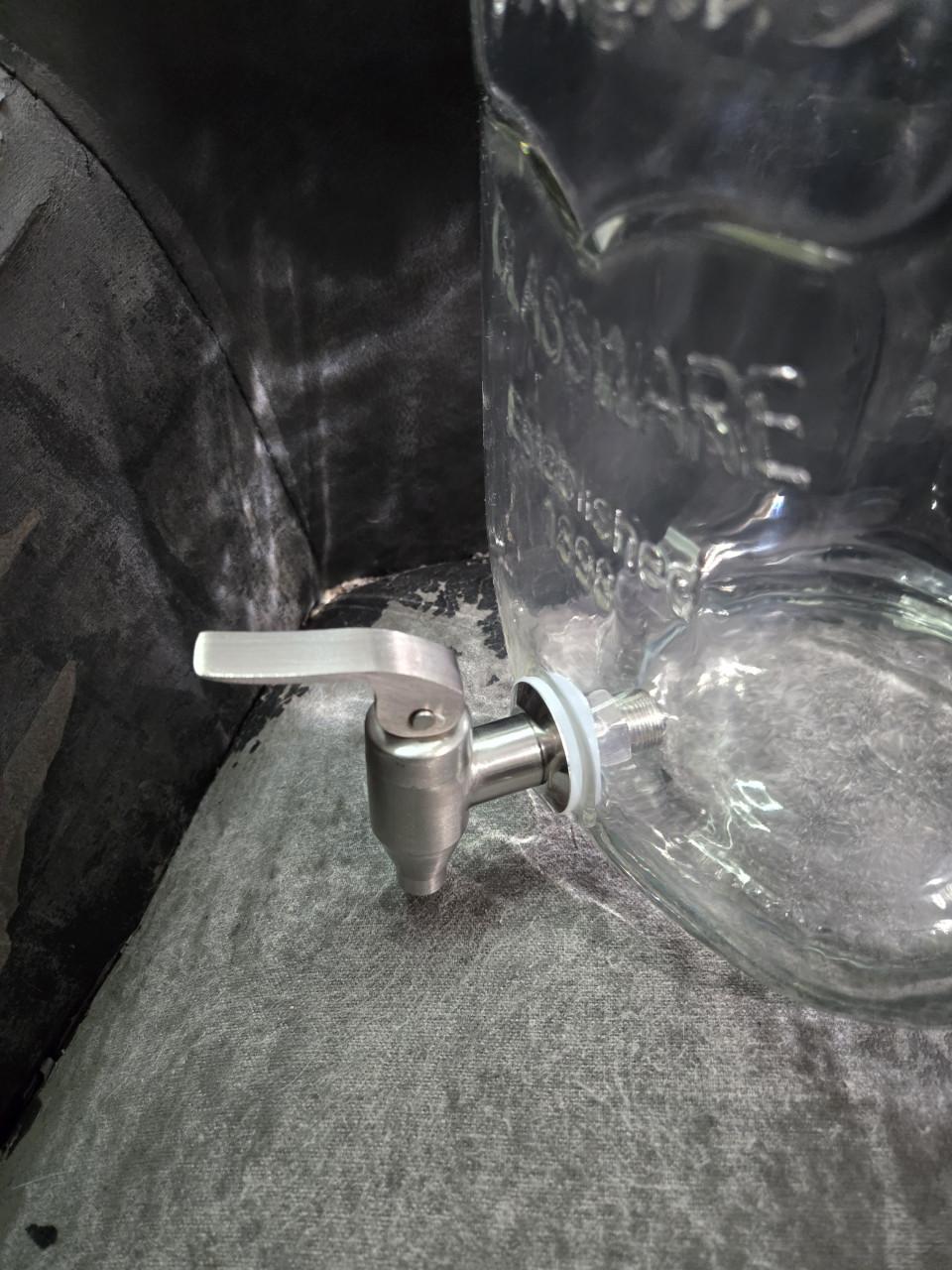 Secret de Gourmet Yorkshire glazen drankdispenser  8 liter  Nieuw