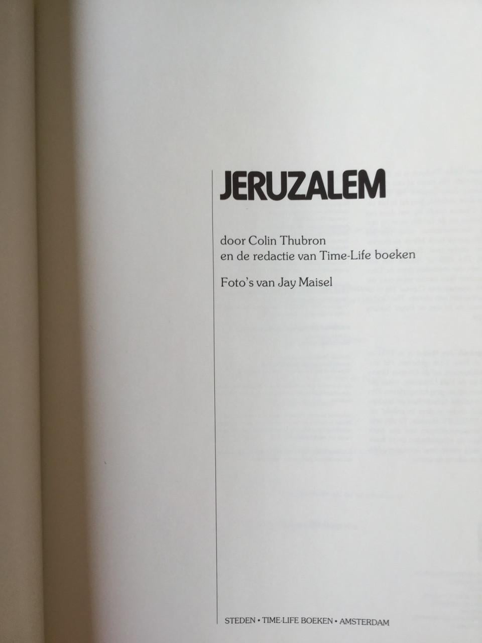 Colin Thubron	Jeruzalem