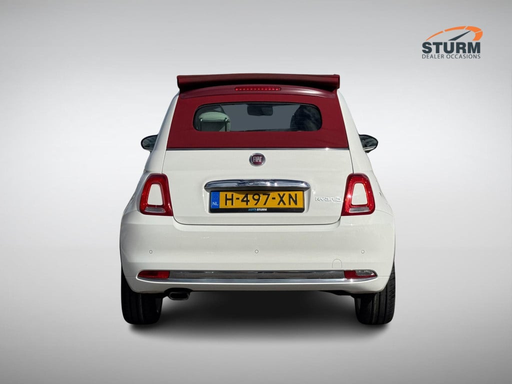 Fiat 500 C 1.0 hybrid star | navigatie full-map | park. sensor | cruise & c