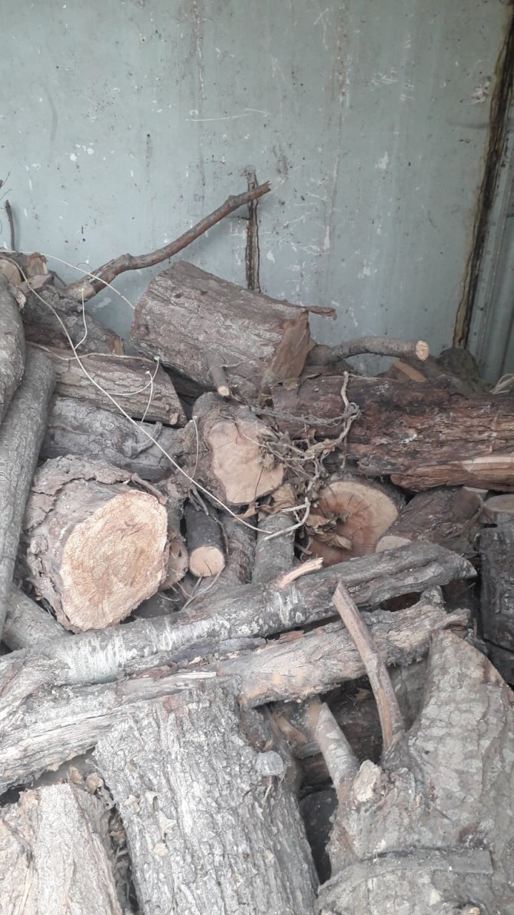Openhaard hout, stammen, hout - rond 5M2