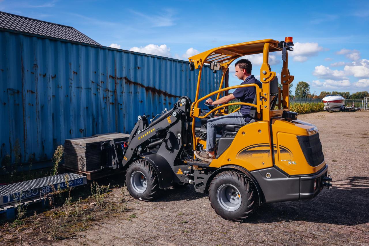 Nieuw model Eurotrac W11L hefvermogen 1650 KG