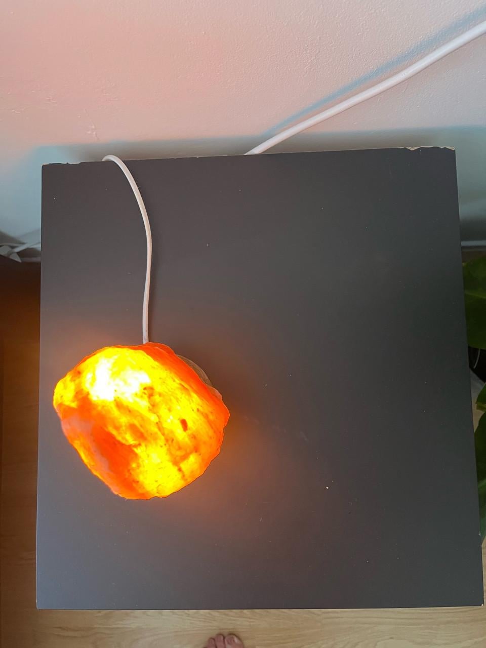 Stevige houten moderne zwarte nachtkastjes 2x