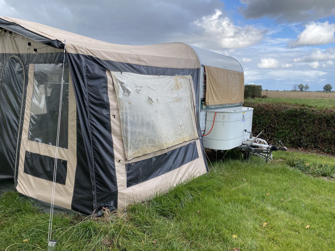 Retro caravan