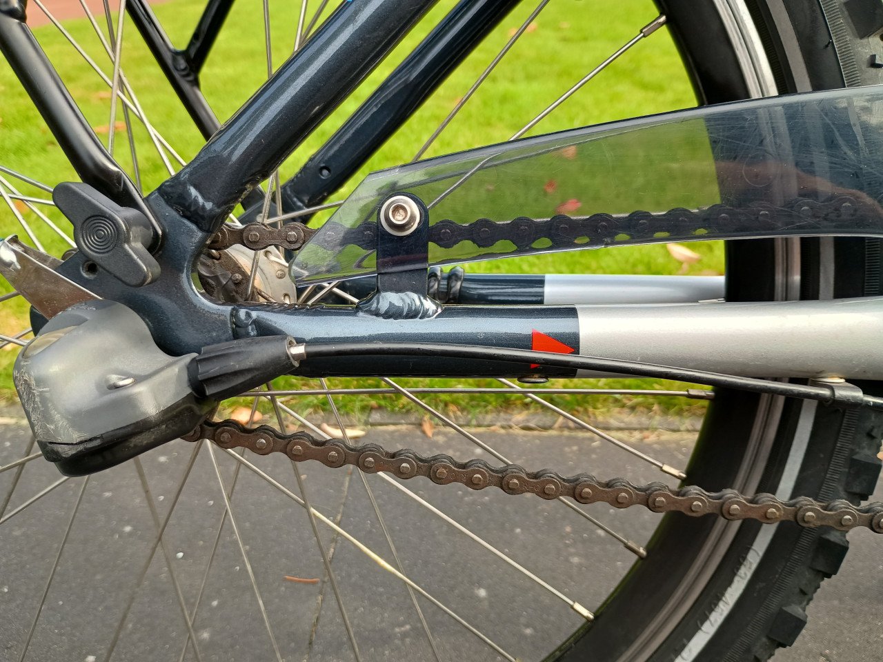 Jongensfiets 22 inch Loekie Snake