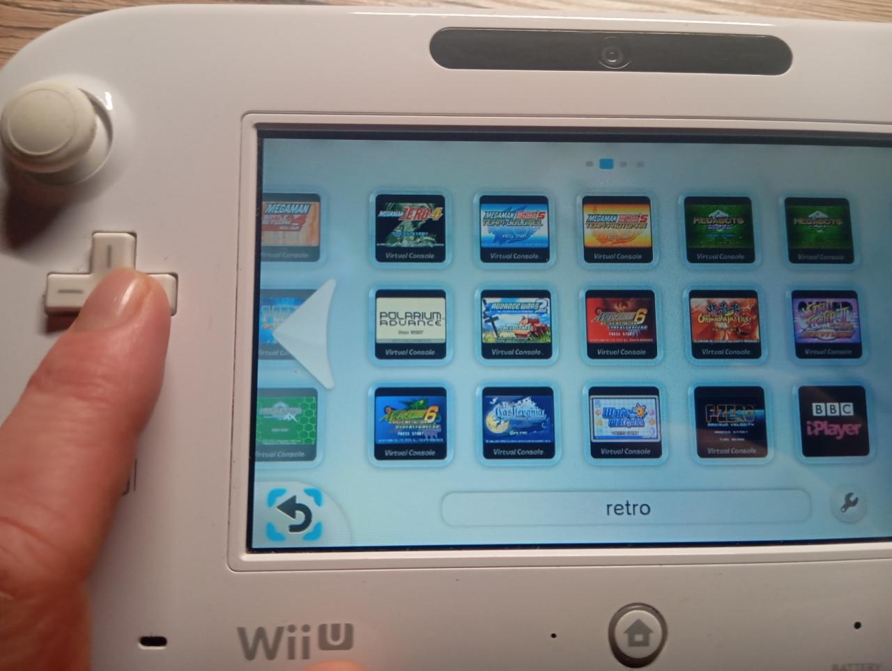 Wii u omgebouwd te koop met veel spellen