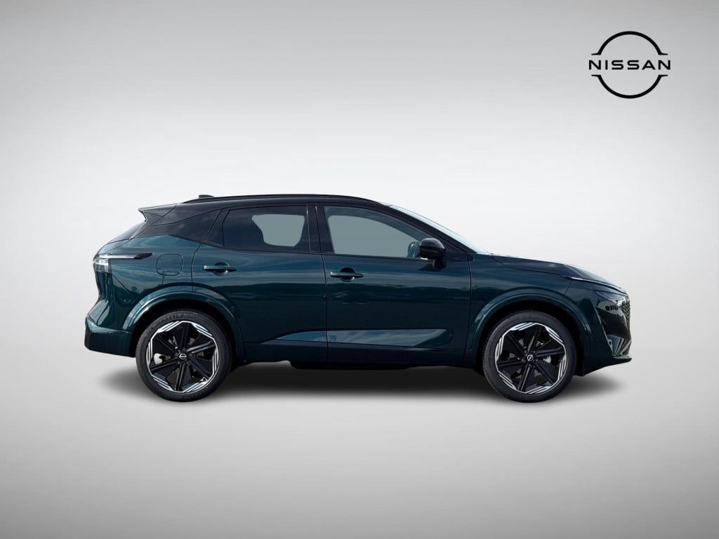 Nissan Qashqai 1.3 mhev xtronic n-design alle opties!