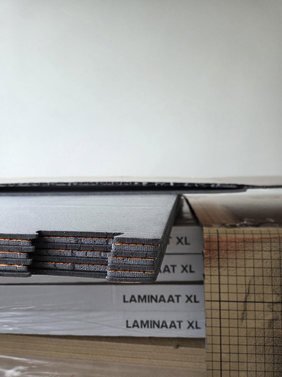 Ondervloer en laminaatknipper