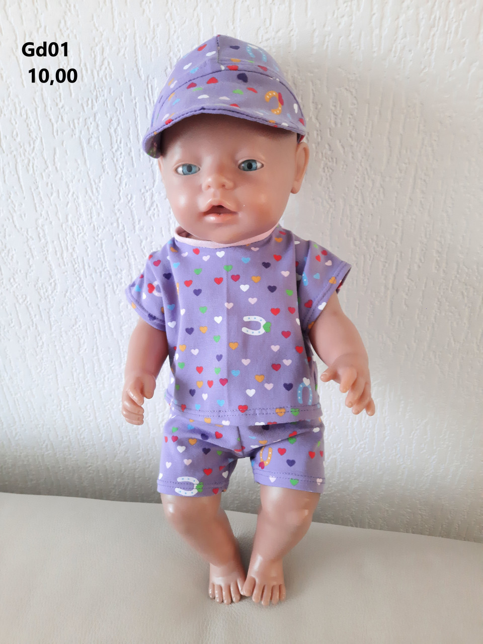 Baby born / babyborn set . Opbrengst KiKa. Poppenkleertjes.
