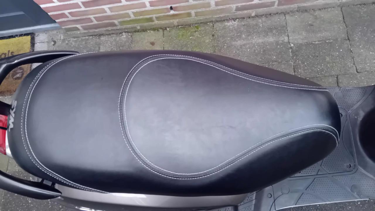 Sym Fiddle 2 scooter blauw kenteken