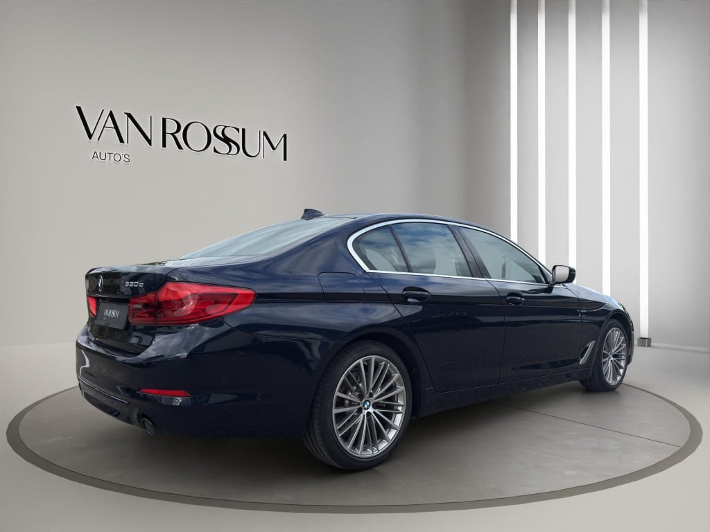BMW 5 Serie 530e iperformance | sport line | leder cognac | electr.zonnesch
