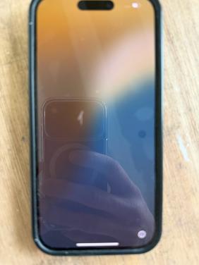 Iphone 15 pro 128gb kapotte achterkant