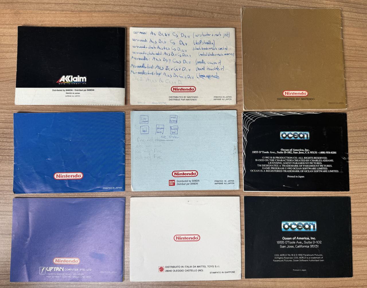 Nintendo Gameboy handleidingen (Booklets) vanaf 5 Euro