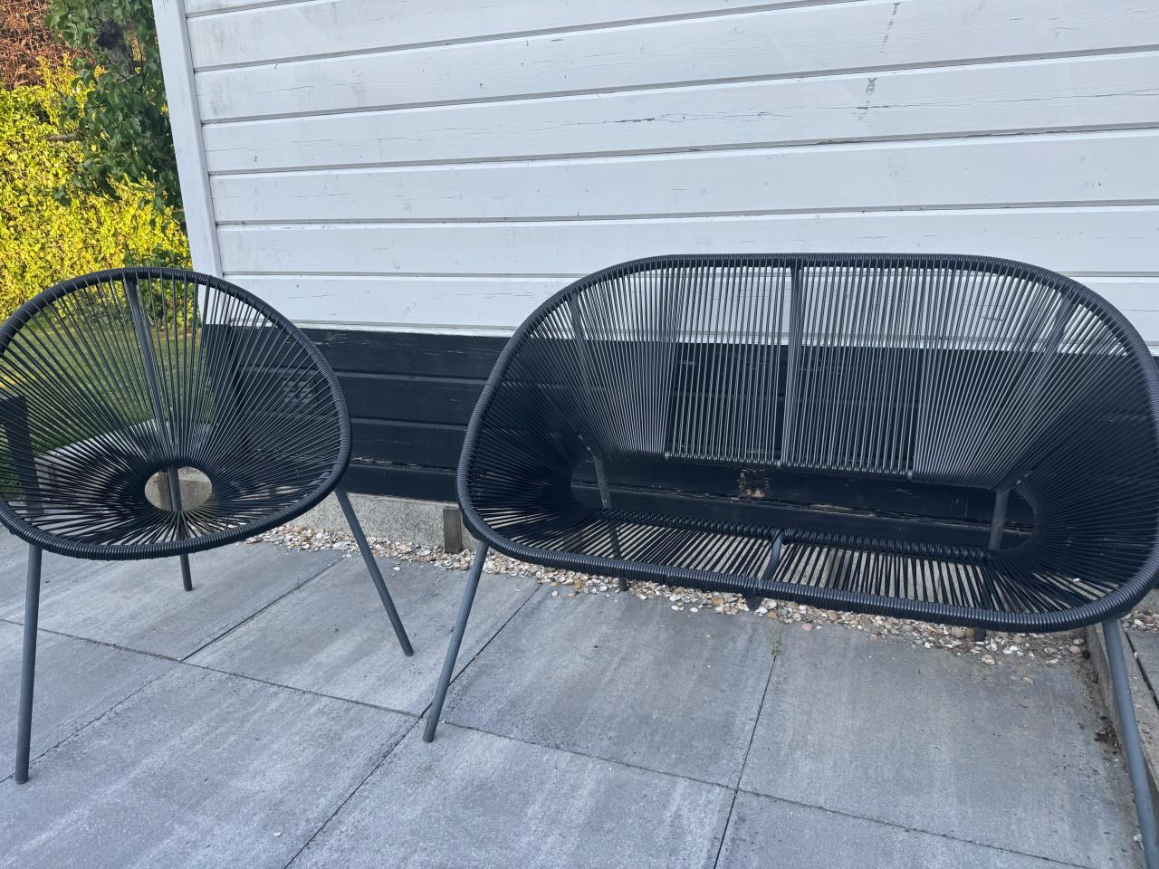 Leuk tuinsetje voor in de tuin of balkon