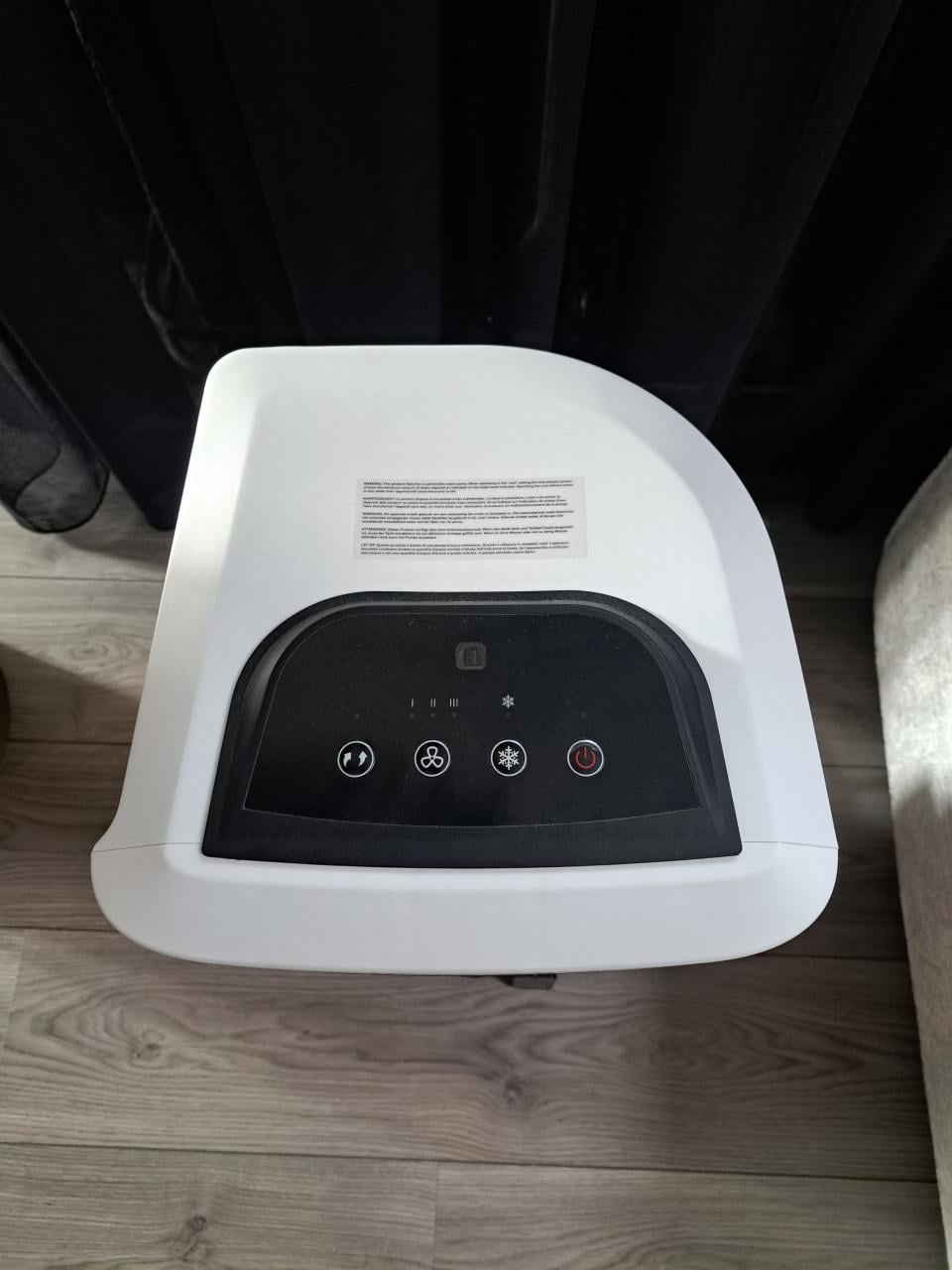 VENTILATOR, mobiel met waterreservoir