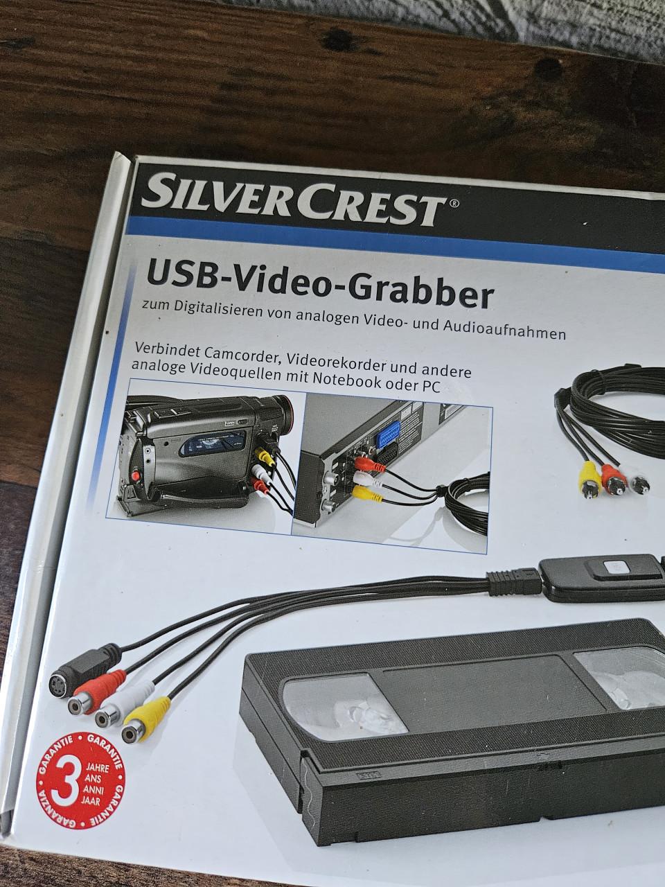 SilverCrest USB Video Grabber SVG 2.0 A2 - Digitaliseer je