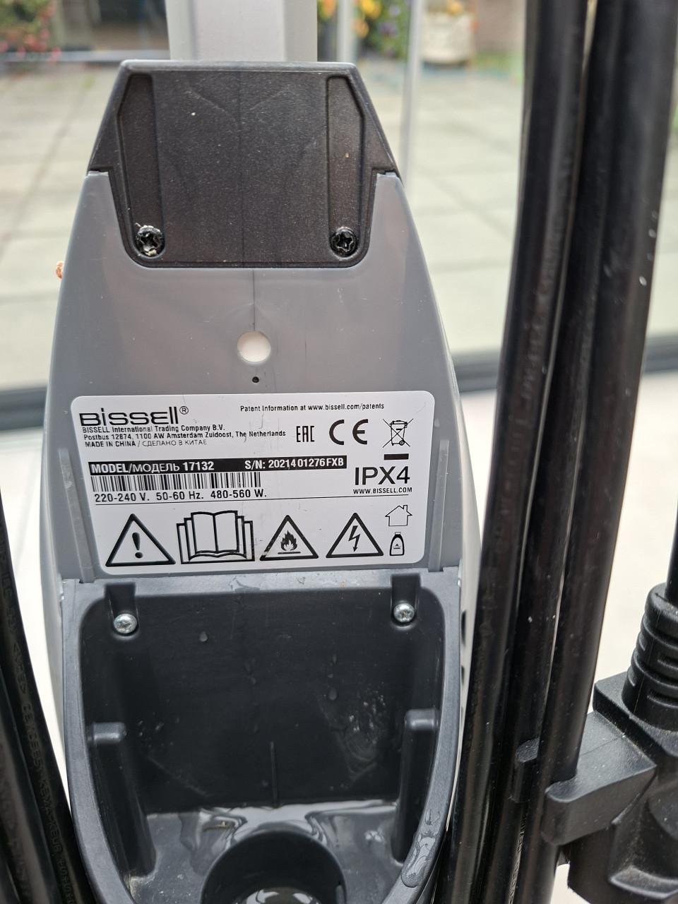 Stofzuiger net dweilfunctie