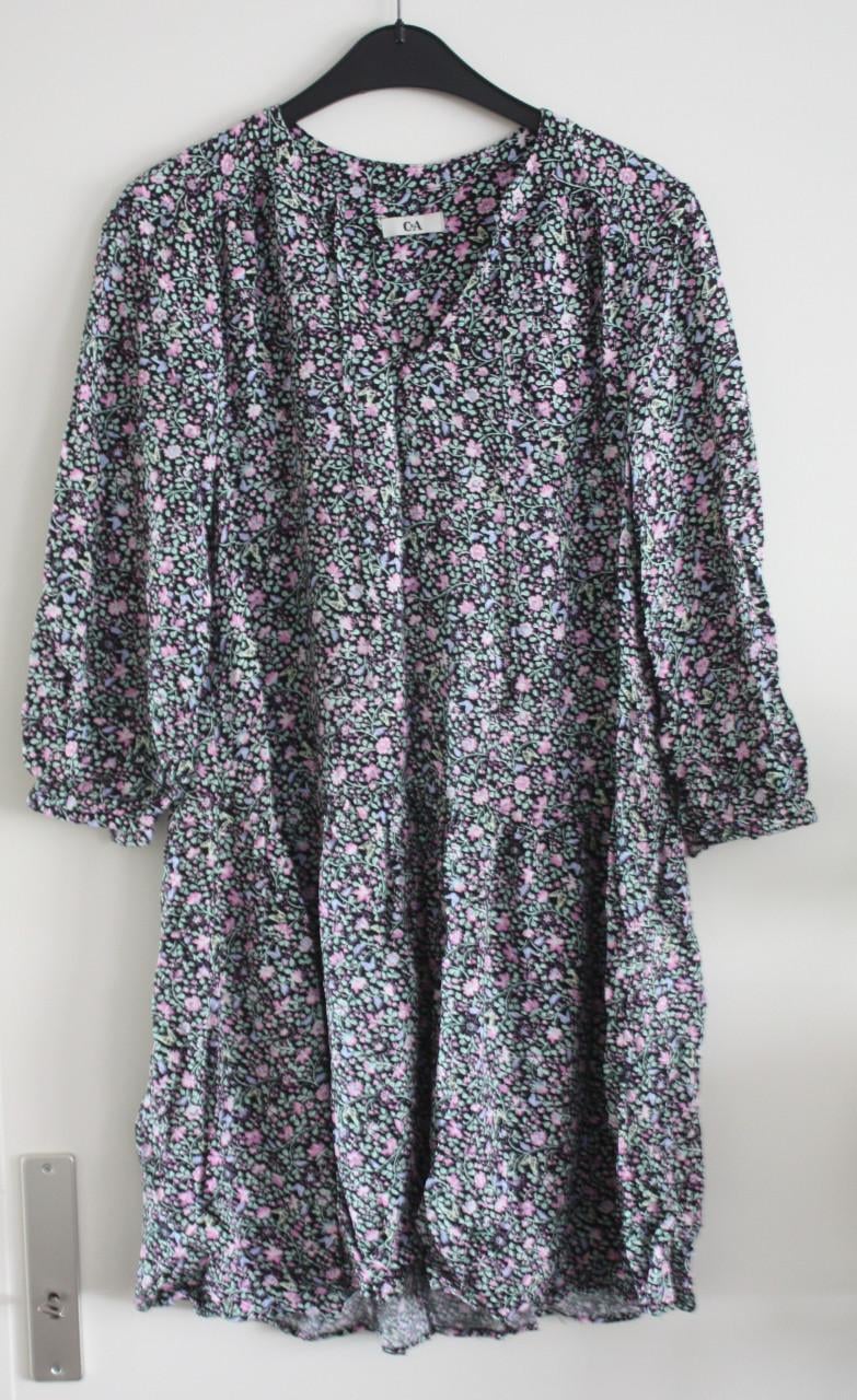 Bloemen tuniek jurk  maat 36