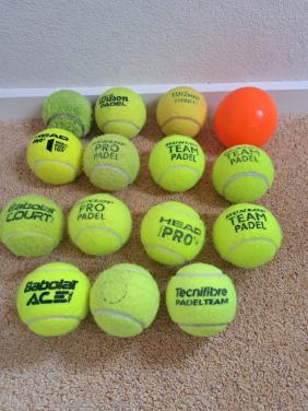 15 ballen voor de hond