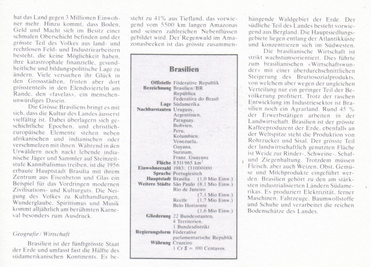 Munt Brasil 1983