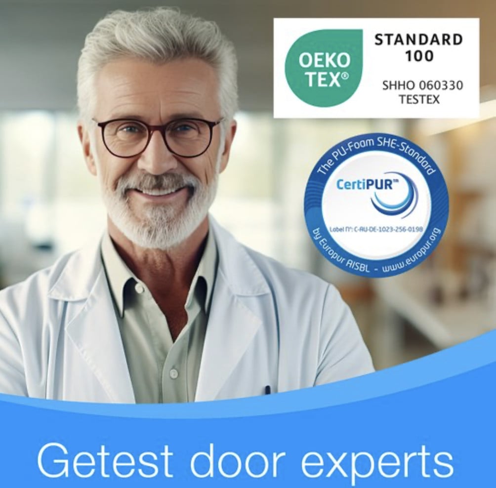 Draagbaar/opvouwbaar Logeermatras, nog niet gebruikt.