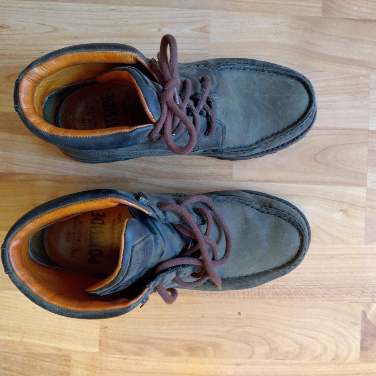 40 Leren wandelschoenen Portside Donker bruin