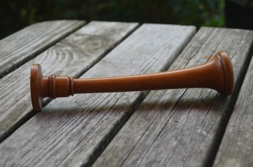 2 Oude houten Stethoscopen