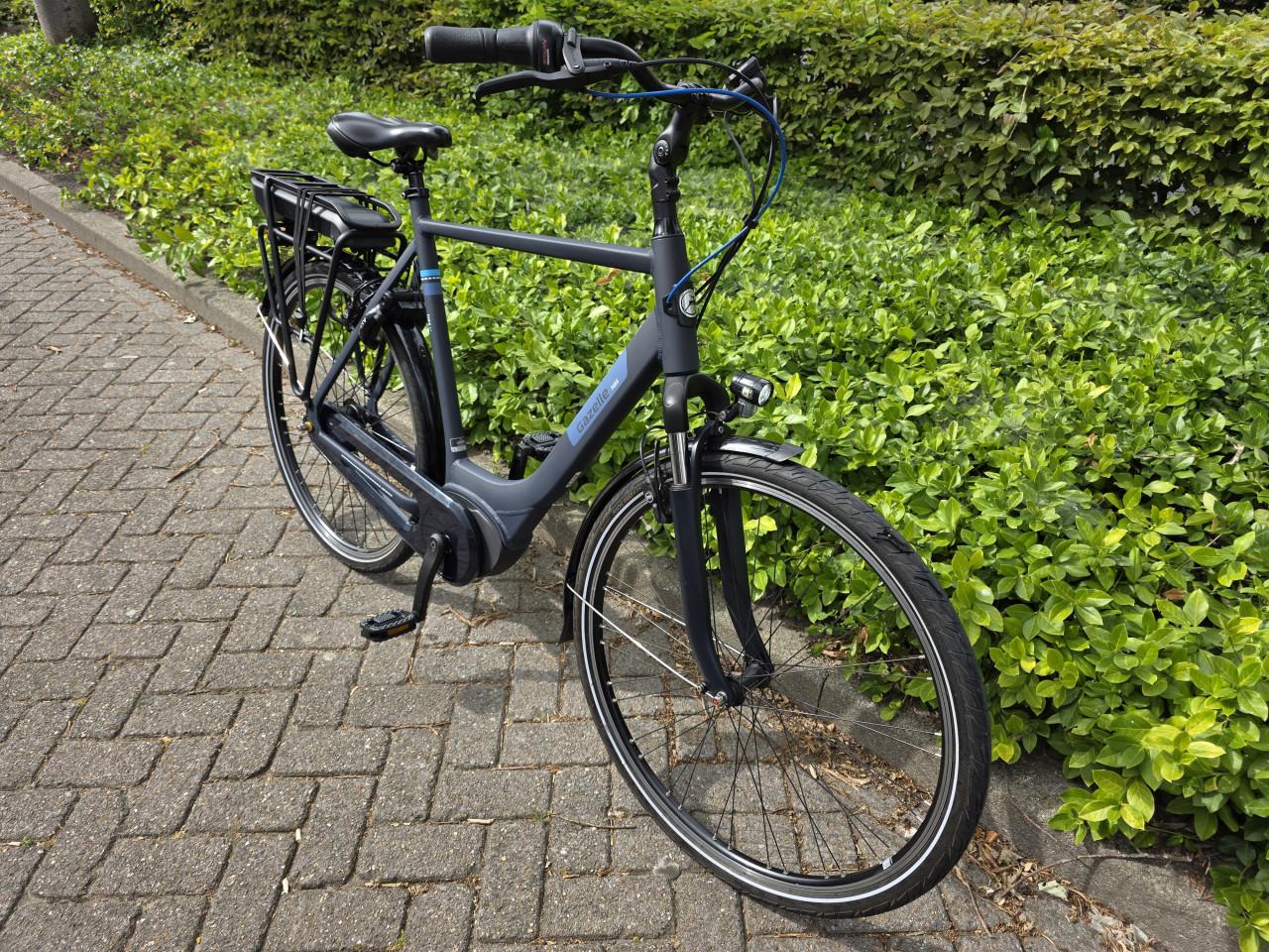 Schitterende Gazelle Paris elektrische heren fiets met Bosch middenmotor