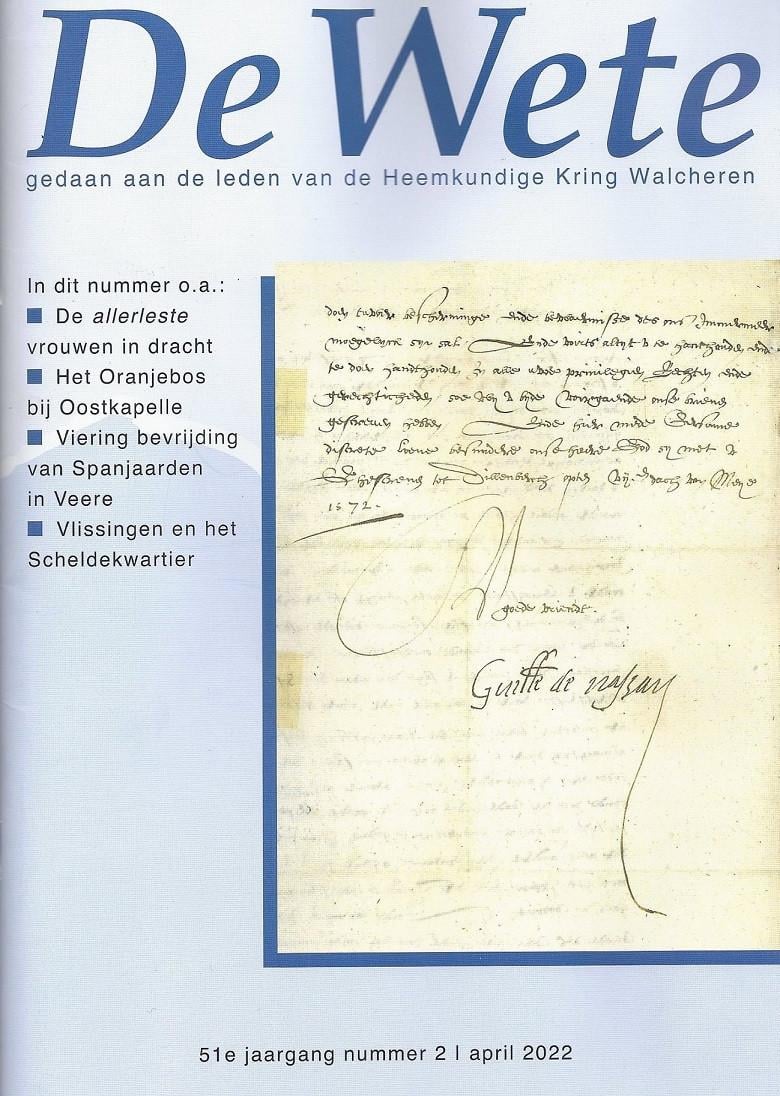 De Wete, het tijdschrift van de Heemkundige kring Walcheren