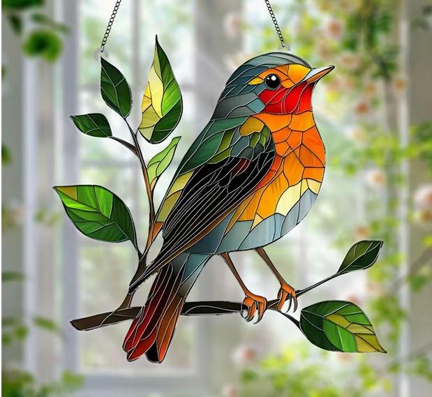 Raamhanger roodborst