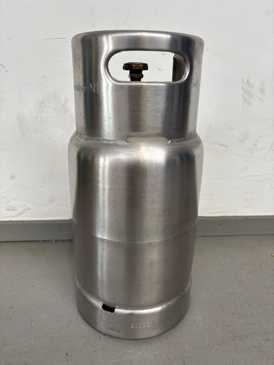 RVS Gasfles 5kg JSP