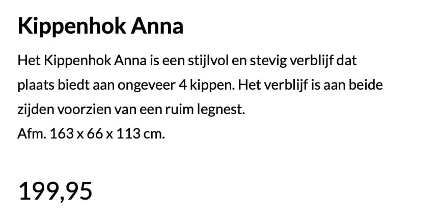 Kippenhok Anna