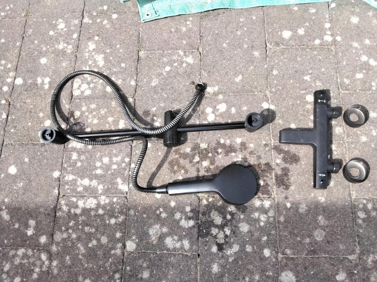 Thermostaat kraan met handdouche
