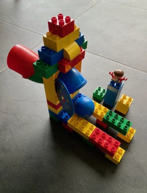 Lego Duplo knikkerbaan (compleet) 4827